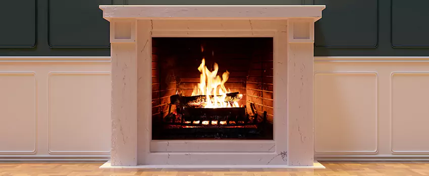Decorative Electric Fireplace Installation in Menomonee Falls, Wisconsin