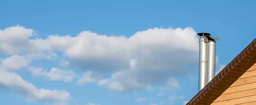 Chimney Metal Flue Installation in Menomonee Falls, Wisconsin