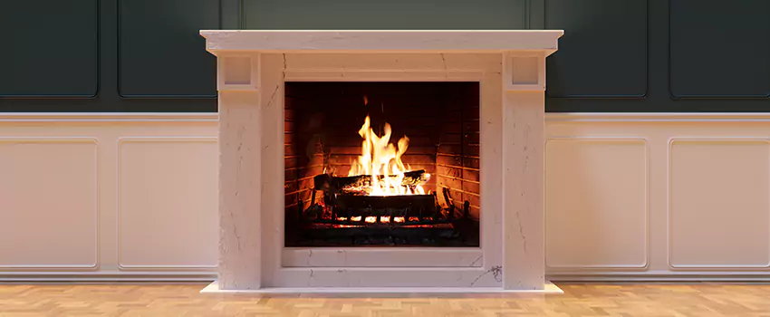 Open Flame Wood-Burning Fireplace Installation Services in Menomonee Falls, Wisconsin