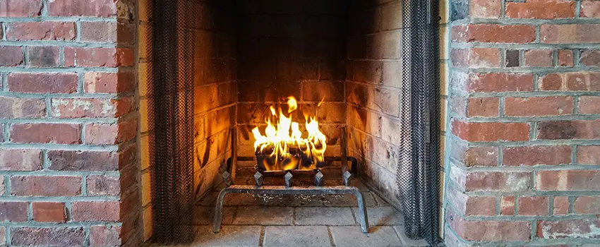 Repairing Damaged Fireplace Tiles in Menomonee Falls, Wisconsin