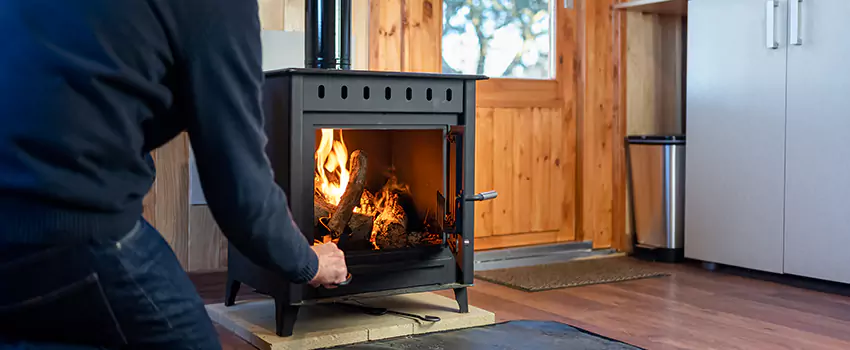 Open Hearth Wood Fireplace Installation in Menomonee Falls, WI