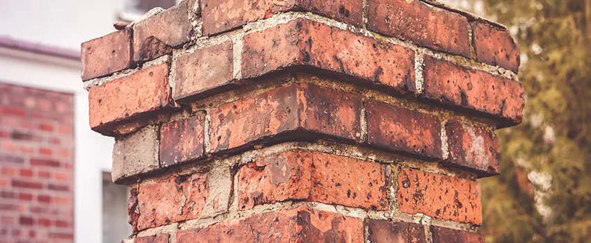 Cracked Chimney Bricks Repair Cost in Menomonee Falls, Wisconsin