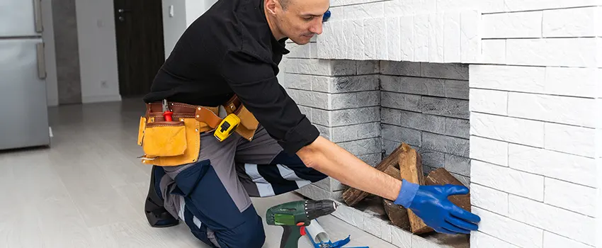 Fireplace Damaged Damper Frame Repair Services in Menomonee Falls, Wisconsin
