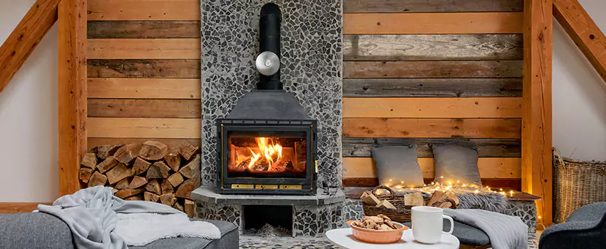 Thelin Hearth Products Direct Vent Gas Stove Fireplace Inspection in Menomonee Falls, Wisconsin